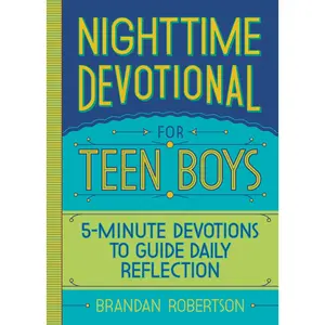 USED-Nighttime Devotional for Teen Boys: 5-Minute Devotions to Guide Daily Reflection by Robertson, Brandan (Paperback)