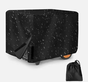 Heavy Duty Universal Generator Cover 210D Waterproof 20x25x20in for 5000-10000W Durable Oxford Cloth with PU Coating