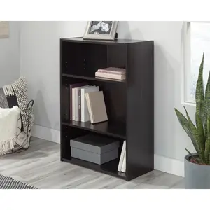 Beginnings Freestanding Small Simple Bedroom Bookcase - Cinnamon Cherry Finish