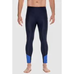 Men's Point Break Swim Tights | Navy Colorblock
