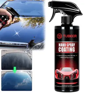 Coating Top Coat for Cars Fortify Quick Car Wax Polish Spray Waterless Wash & Wax Hydrophobic Polish & Polymer Paint Sealant Detail Protection