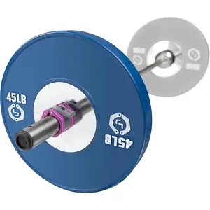 Lock-Jaw HEX 50mm / 2" Olympic Barbell Collar - Quick Release Barbell Clamp