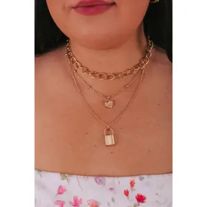 Lock Me Down Necklace