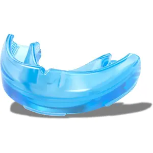 Mouth Guard for Braces, Upper Teeth Protection, Instant Fit, Adult & Youth Sizes,Blue