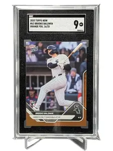 2025 Topps Now - Brooks Baldwin #62 Orange Foil /25 (RC) SGC 9