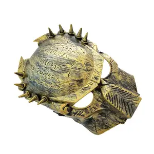 Predator Mask Halloween Horror Mask Lone Wolf Mask Rivet Snap Iron Mask Anime Steampunk Cosplaying Cyborg Mask Predator Masque