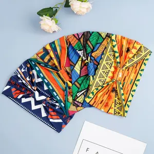4 Pcs Printed Wide Edge Elastic Headband Non Slip Headwrap Turban Sports Yoga Headband Hair Accessorie Fashion Accessories