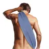 EvridWear Nylon Fabric Back Scrubber with Handles - 2-Sided for Deep Shower Cleansing & Skin Massage - Foldable, Hanging, Fragrance Free, Unisex Normal One Size Bath Personal Accessory for Shoulders, Lower Back