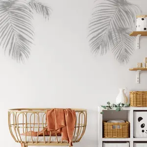 Mr. Kate Tropical Shadow Palm Frond Peel And Stick Wall Decals