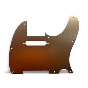 New Fender Telecaster Electric Guitar Brushed Gold Aluminum Replacement Scratch Plate Pick Guard
