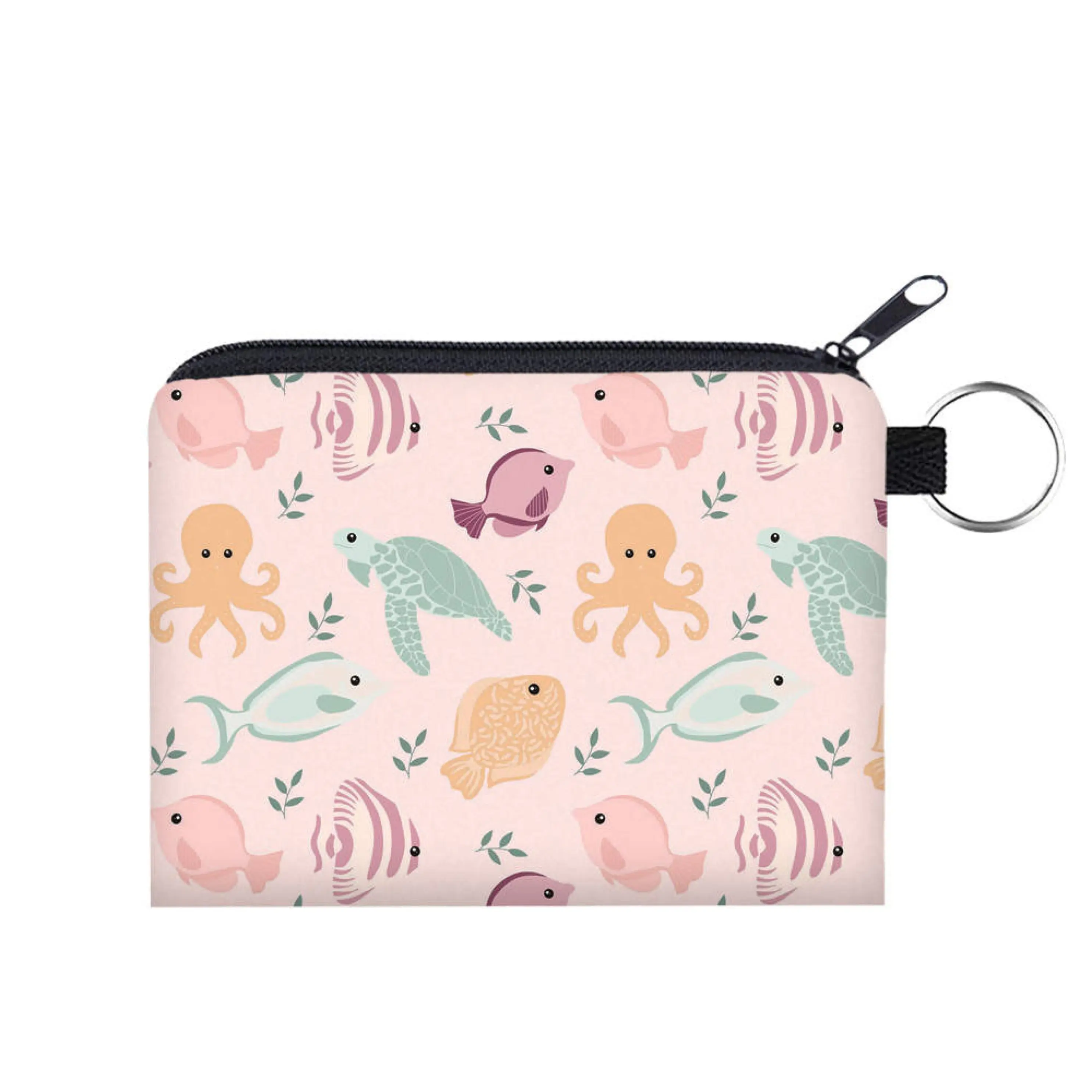 Mini Pouch - Under The Sea Pink