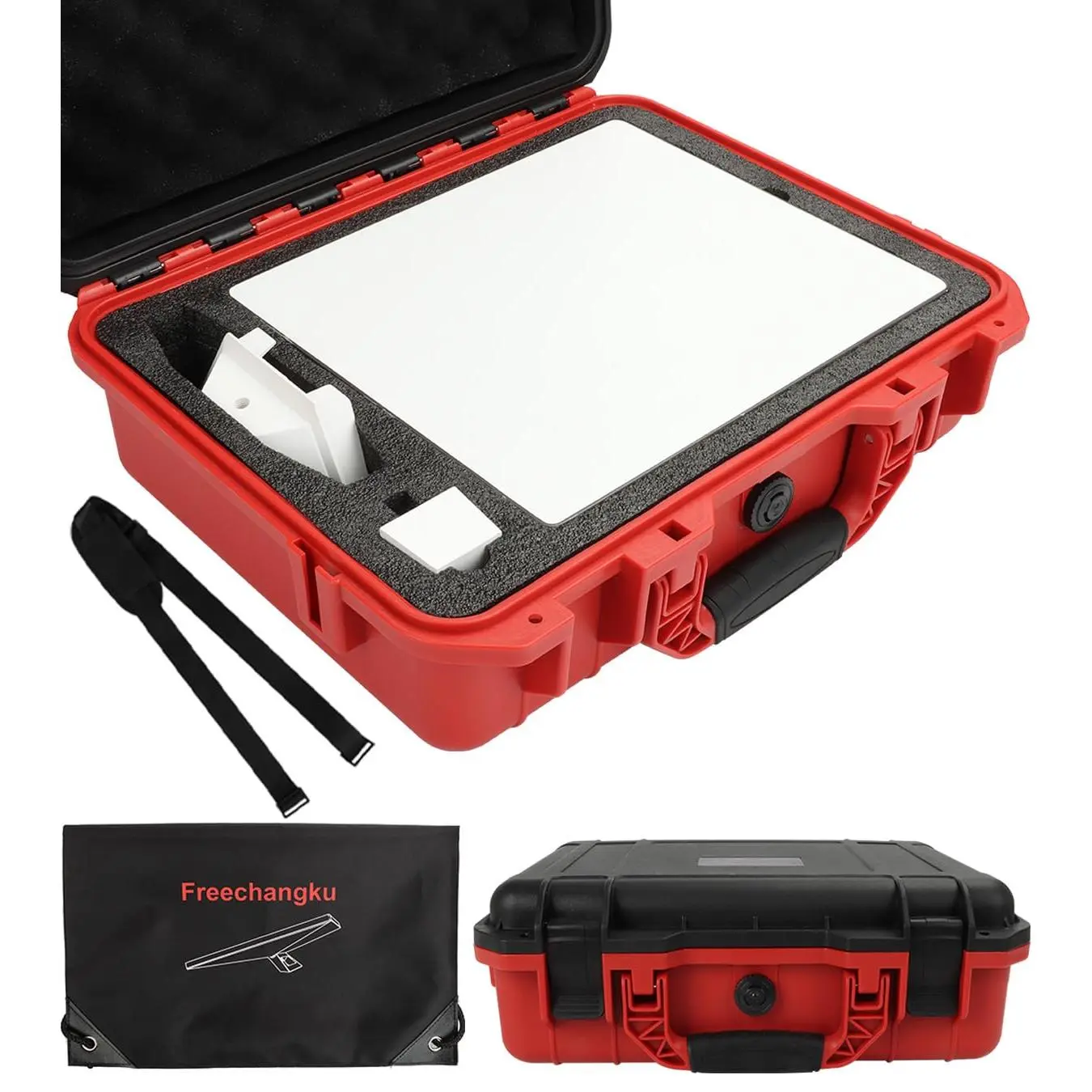 Starlink Mini Hard Shell EVA Case - Waterproof IP67, Water Resistant, Durable, Dustproof, Compact Dish Accessories Organizer, Travel Protection Equipment, Carrying Storage Kit