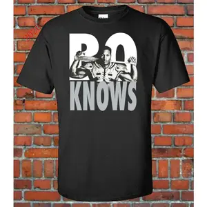 New Arrival 2026Bo Jackson Bo Knows Raiders Graphic T-Shirt