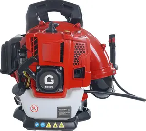 52CC Backpack Leaf Blower, 780 CFM & 270 MPH, 2.2-HP 2-Cycle Gas Powered Leaf Blower, for Heavy Duty Lawn Care, Wet Leaf & Debris Clean