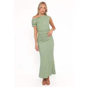 Vesper Maxi Skirt Set - Sage