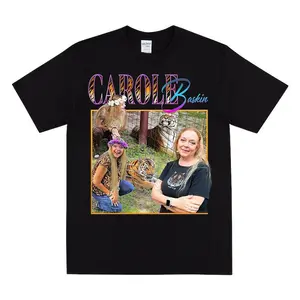 CAROLE BASKIN Homage T-shirt, Carole Basking Tshirt, Animal Lovers Tshirt, Popular Culture Tee For Her, Funny Unisex Graphic Tshirt