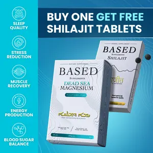 Dead Sea Magnesium Glycinate Fully Chelated 60 Capsules Supports Sleep Energy Relaxation