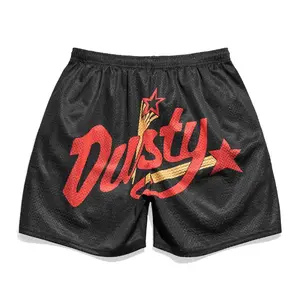 Dusty Rhodes American Dream Logo Retro Mesh Shorts All-Over Print Active Sport