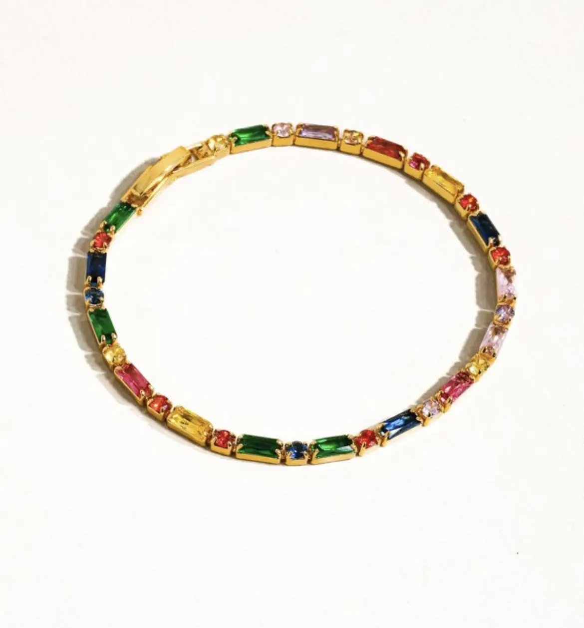 Iris bracelet - 18k Gold Plated - Multi-Color