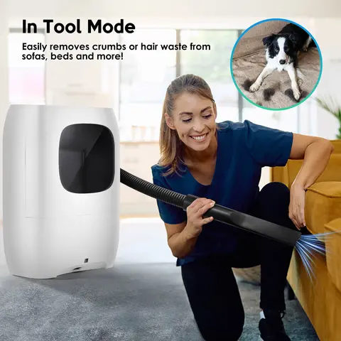Pro Touchless Corded Vacuum Cleaner with 7L Large Capacity Dustbin, Ultra Fast & Powerful Suction, Powerful Motor, 5-Layer Filtration, Dustbin Full Alert, Quick Access, US Plug, Ideal for Salon Pet Hair, Kitchen Dirt