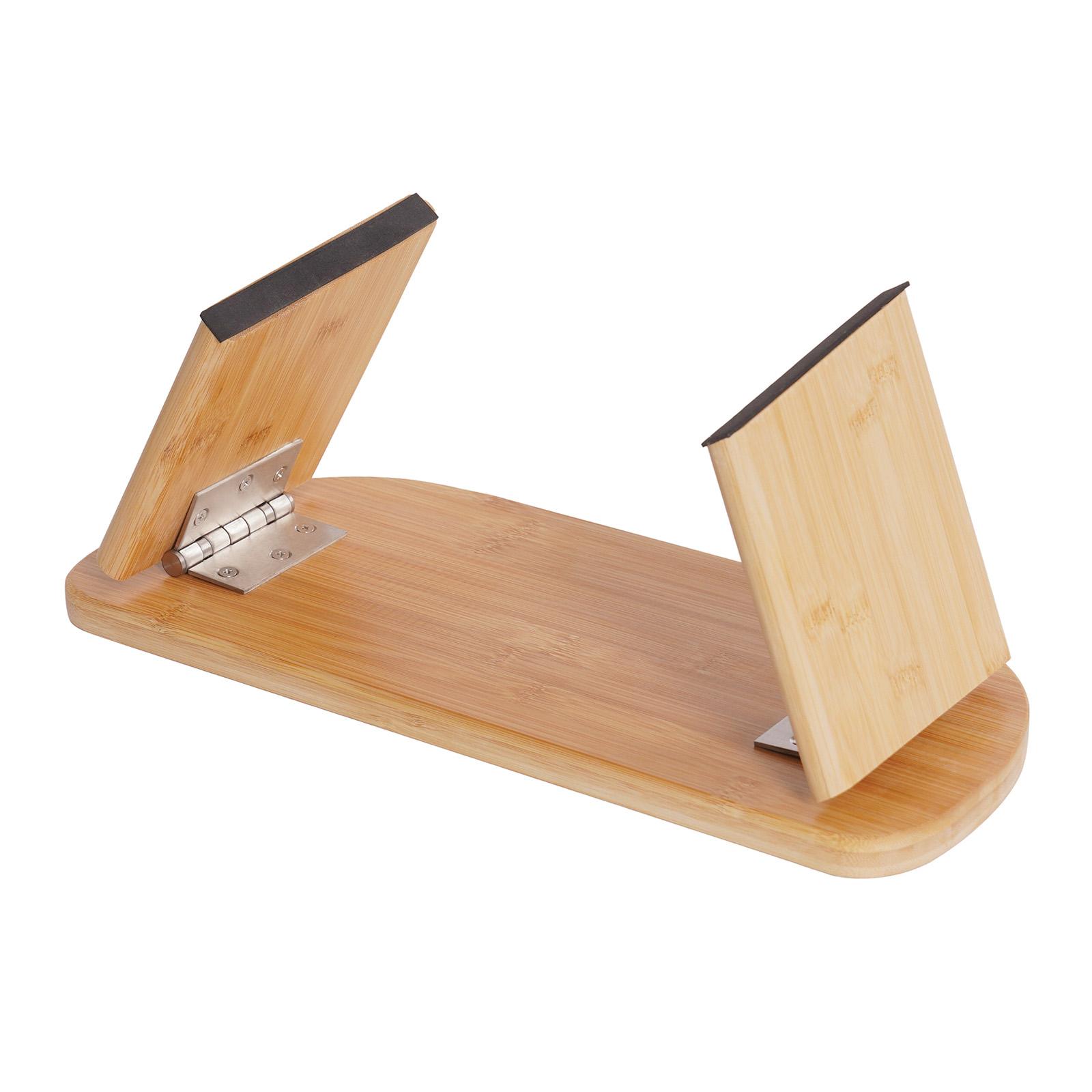 Foldable Bamboo Meditation Stool with Velvet Cushion, Ergonomic 5° Forward Tilt & 396 lbs Capacity, Portable Yoga Bench & Prayer Bench for Home Practice, Mindfulness & Gift