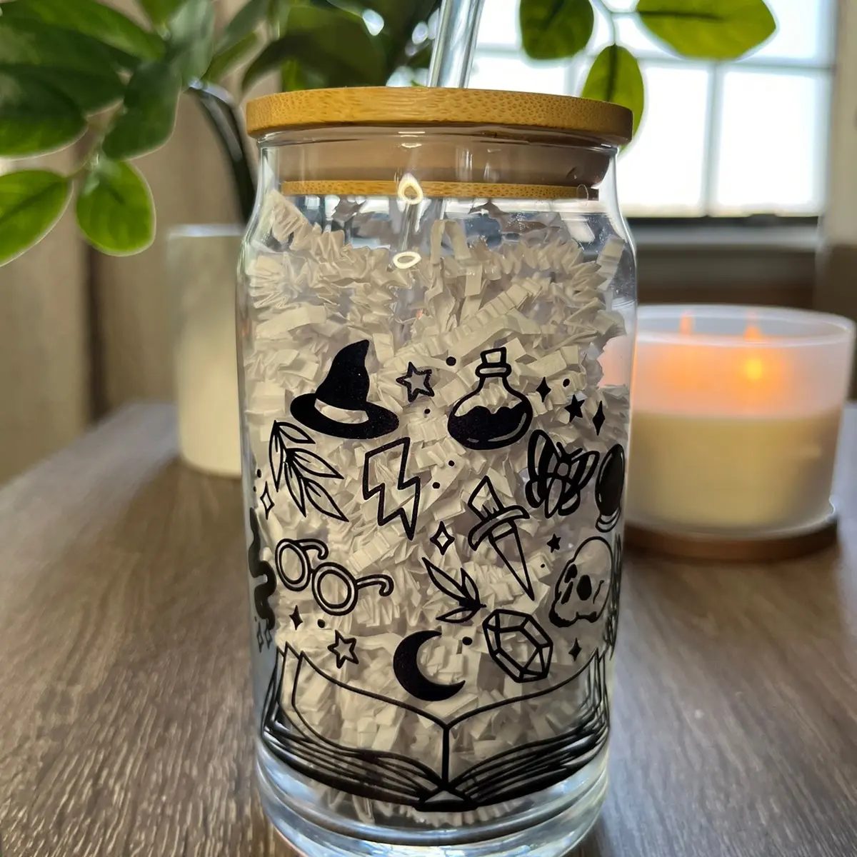 HP Books Are Magic Glass Cup