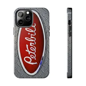 Peterbilt Truck Logo Phone Case Compatible with iPhone 7, 8, X, 11, 12, 13, 14, 15, 16 17 & Samsung Galaxy S21, S22, S23 & S24 S25 series