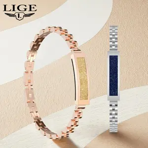 LIGE Multifunctional Fitness Tracker, Fashionable Activity Tracker, Waterproof Sports Watch for Women & Men, Wearable