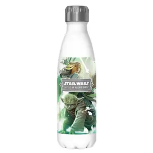 Star Wars The High Republic Yoda and Avar Kriss Stainless Steel Water Bottle