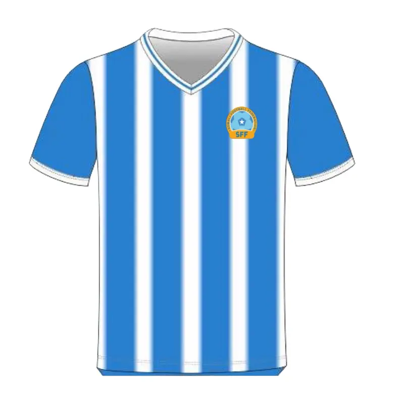 Somalia Soccer Jersey - Embroidered Logo, Fitted High-Quality Material, Durable & Comfortable Sports Top