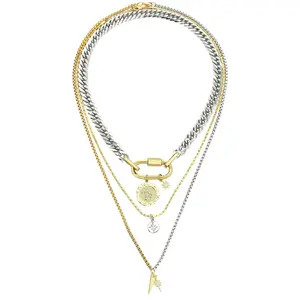 ANNE ZODIAC LAYERED NECKLACE SET