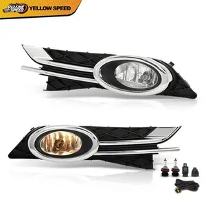 Fog Light w/Bezel+Wiring+Switch Front Left&Right Fit for 2014-2017 Honda Odyssey