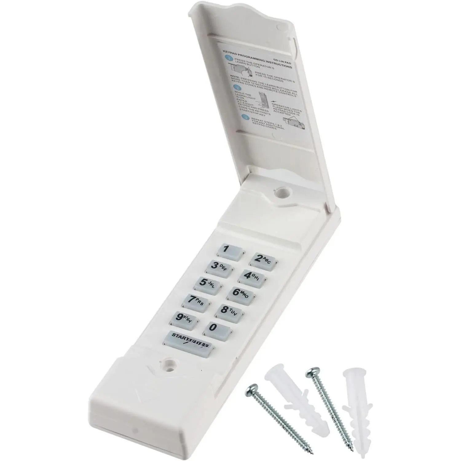 Linear MDTK 9V Door Opener Remote Keypad, FCC Registered Aftermarket Replacement, Self-Programmable with Programming Video and Instructions