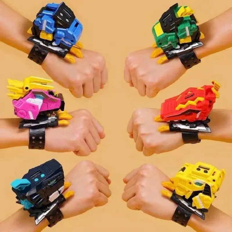 Miniforce X Deformable Metal-Coated Robot Watch - Remote Control Movable Mecha, Collectible Secret Service Decor Gift for Children (Toys & Hobbies Classic Novelty Toy)