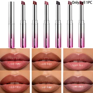 Hydrating Lip Balm Lipstick Smooth Application Lightweight Comfortable Texture Buildable Natural Shine Slanted Tip Structure