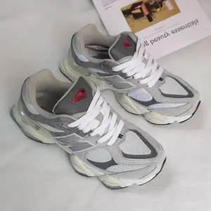 2025 New B9060 Casual Sneakers Height Increasing Breathable Athlete Sports Shoes Fashion Running Shoes For  Women Unisex Mesh Daily Non Slip Wear Resistant Birthday Gift Thanksgiving Gift Shock Absorption Cushioning 2026 Christmas Santa ClausGift