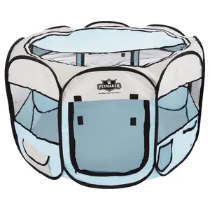 Petmaker Pop-Up Pet Playpen 38" Indoor/Outdoorennel w/ Bag