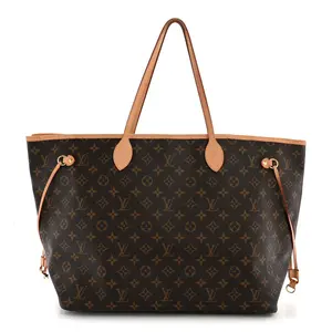 Pre-owned Louis Vuitton Monogram Coated Canvas Shoulder Bags Monogram Neo Neverfull GM
