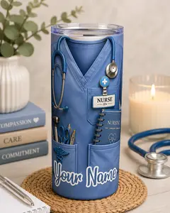 Custom Nurse Tumbler - 20oz