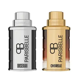 (2pc Bundle Pack) Obsedian + Ombrelle by Parisbelle Extrait De Parfum Spray, 3.4oz