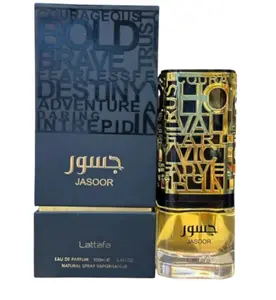 JASOOR FOR MEN 3.4 OZ  100 ml BY LATAFFA  SUPER FRAGRANCE