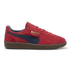 PUMA Mens Palermo Lace Up Sneakers Shoes Casual - Red