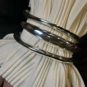 Brazalete MAXI irregular 8” 925