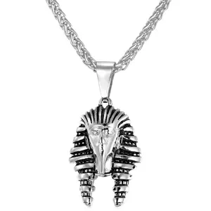 FaithHeart Egyptian Jewelry Pharaoh Necklace for Men Women