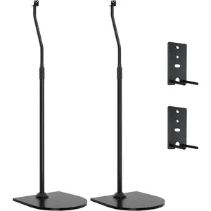 Pack of 2 Adjustable Speaker Stand for Bose Floor Stand for Bose OmniJewel Lifestyle 650, Surround Speaker 700 Height Adjustable Extend 33" to 42" for OmniJewel 650 & Surround 700 Speaker