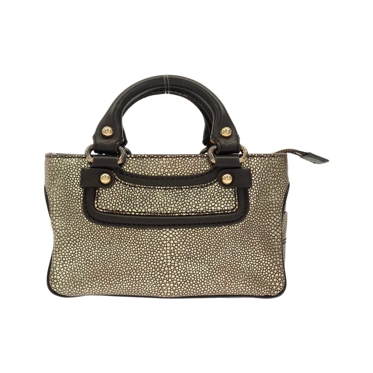 Pre-owned Celine Calfskin Shoulder Bags Leather Handbag
