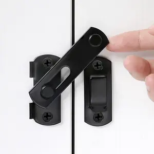 Door Latches, Stainless Steel Barn Gate Flip Door Latch, Bi-fold Door Lock, Sliding Door Lock Gate Latches, Wine Cabinet Closet Door Latches for Home