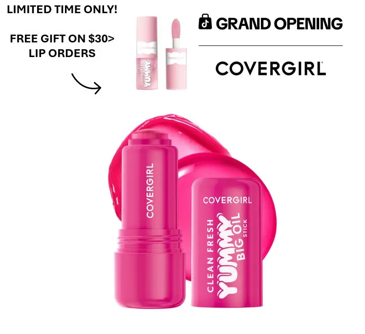 COVERGIRL Clean Fresh Yummy Big Oil Stick