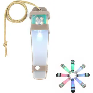 Personal Identification Marker - Tactical Helmet Light, Portable Survival Signal Light for Hiking, Boating, Cycling, Fishing