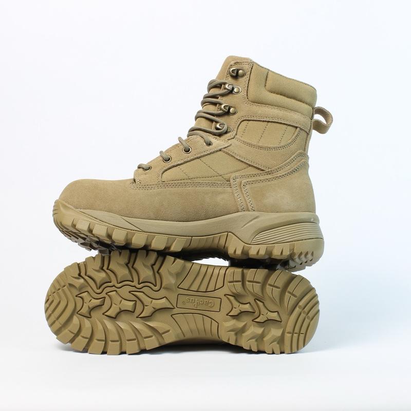 WP822 Tactical/Hiking Waterproof Work Boots for Men Men's Slip Resistant Steel Toe Footwear Safety Shoes Outdoor Shoes